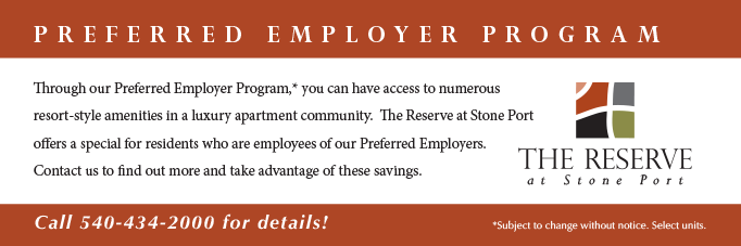 Preferred Employer Program at The Reserve at Stone Port
