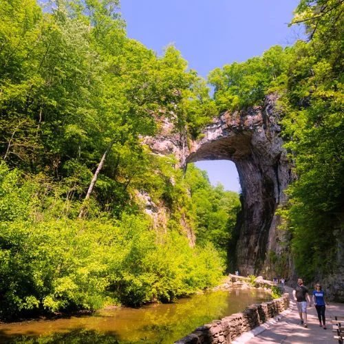 Natural Bridge State Park in Virginia