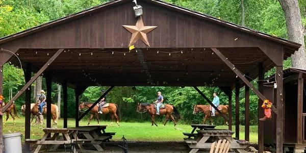 Themed Horseback Ride at Fort Valley Ranch in Harrisonburg VA